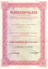 Rubenpaleis.100 акций, 1989 год.