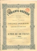 Аmiante Siberien SA. Акция в 500 франков, 1910 год.