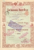 Cartoucheries Russo-Belge. АО Русско-Бельгийского Порохового Завода. Акция привилегированная, 1899 год.