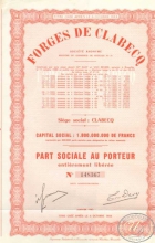 Forges de Clabecq. Пай,1963 год.