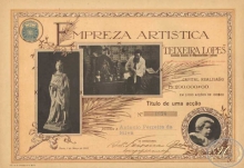 Испания.Empreza Artistica,акция. 1922 год.