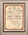 Санкт-Петербургский Частный Коммерческий Банк. Акция в 200 рублей, 1911 год.
