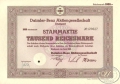 Daimler-Benz AG Stuttgart. Акция в 100 марок, 1942 год.