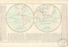 Des Mers. Моря. Размер: 56х32 см. Издательство Mr.lAbbe Clouet, 1785 год.